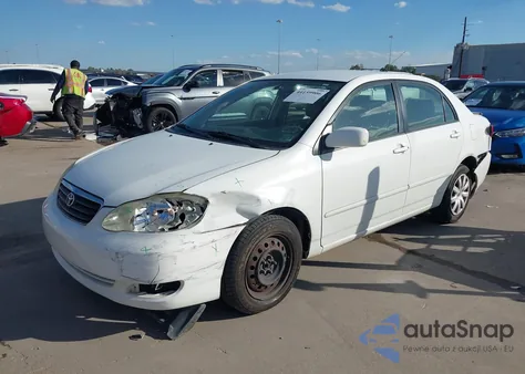 2005 Toyota Corolla Le z USA, uszkodzony, nr VIN JTDBR32EX52059142